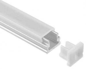 China Flush Mount Aluminum Led Extrusion Channel 8x7.8mm with Double-Anodized on sale