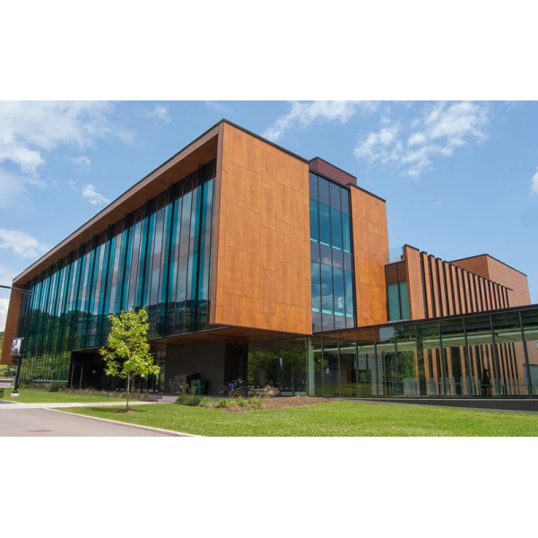 decoration door design for internal wall Imitation wood grain Aluminum Composite Panel 4MM wall cladding panels
