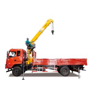 8 Ton Telescopic Hydraulic Boom Crane With Changjiang Hydraulic Pump