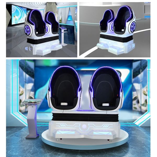 Amusement Park Arcade 9D VR Cinema Egg Chair Roller Coaster Simulator