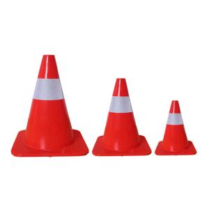 Quality Highway Construction Reflective Tape 28 Inch Road Traffic Cone wholesale