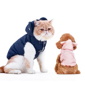 Quality Weight 150g Cat Wearing Baby Clothes Blue / Pink Color 2 Sizes For Winter wholesale