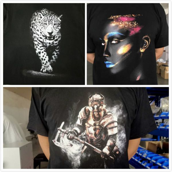 Digital T Shirt Printing Machine Fabric Cotton T Shirt Printer Automatic With Pigment Ink