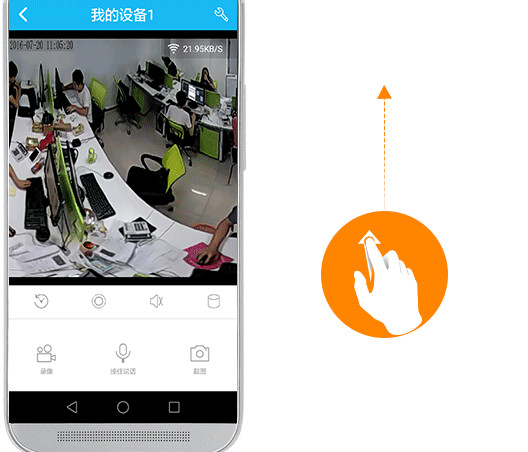 VR 360° degree fish-eye Wi-Fi panoramic camera Panorama 360 ° fisheye camera, WiFi links and network links