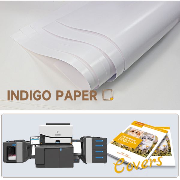 210gsm Single-side Satin Digital Press Paper For HP Indigo 7800 Printer