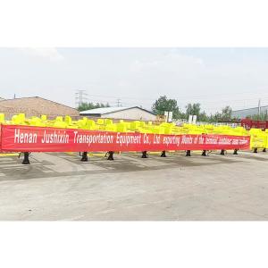 Quality Dock Container Skeleton Semi Trailer 2 Axles 3 Axles 60tons wholesale