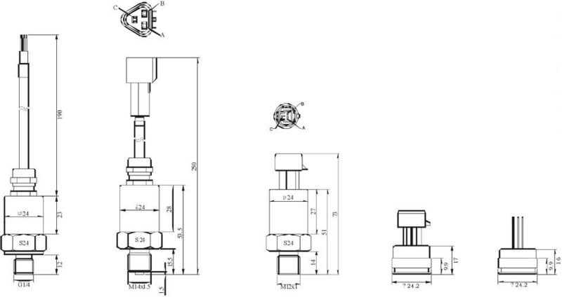 GX Auto industry Compensated level pressure transmitter