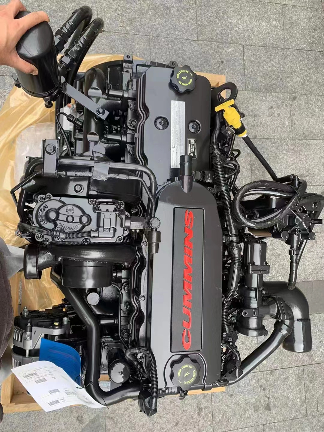 PC220-8 Excavator QSB6.7 Construction Machinery Diesel Engine Assembly with 6.7 Motor