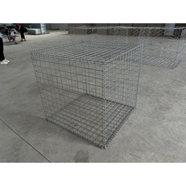 Heavy Mesh Welded Gabion Box - 50×50mm Galvanized Steel Stone Cage
