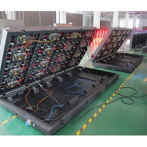 DIP P10 Wireless Control outdoor full color LED signs With -40° Temperature