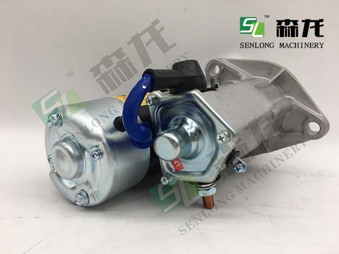 24V 11T CW Starter Motor For Isuzu Engine 6BG1 DENSO Hitachi Excavator EX200-5 ZX200 1811001410