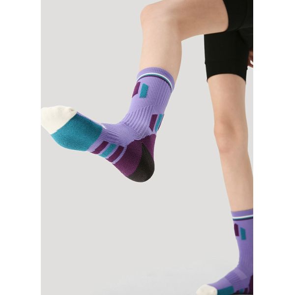 Fashionable Outdoor Athletic Sport Socks Compression Custom Women Bicycle Cycling Socks