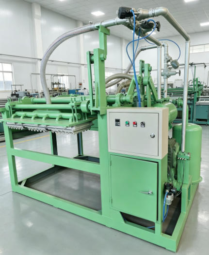 Paper Egg Tray Making Machine Semi Automatic 1x3 Mold Egg Tray Machine Pulp Equipment Designed For Low Investment And Beginner Entrepreneurs