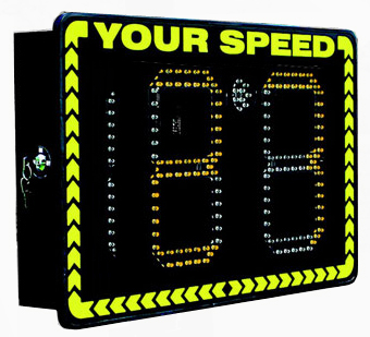 Red Green Digit School Traffic Speed Limit Radar Led Signs Vms Display Board