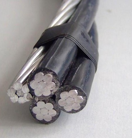 Professional Producer's ABC Cable 4x25mm XLPE Insulation Aluminum Conductor Lower Price for Overhead Low Voltage Application