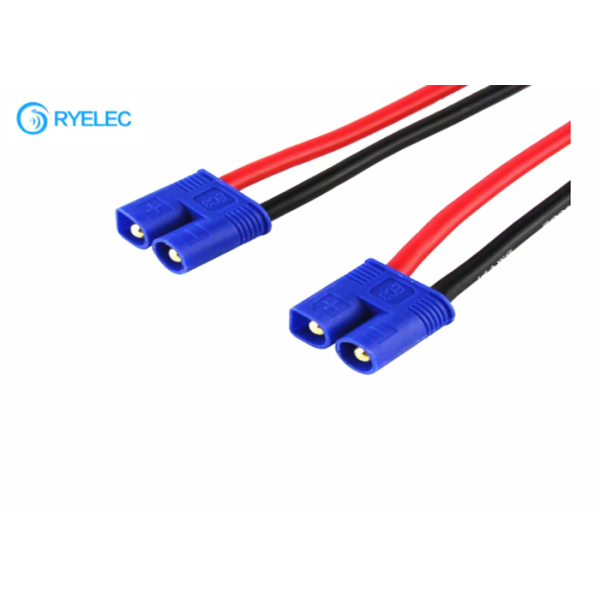 Durable Custom Cable Assemblies EC3 Male To 4mm Banana Charger Splitter Cable