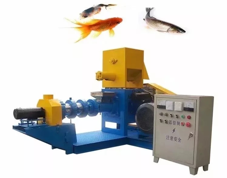 Hydroponic Floating Fish Feed Machine Pellet Extruder Machine Dog Food Processing Machine