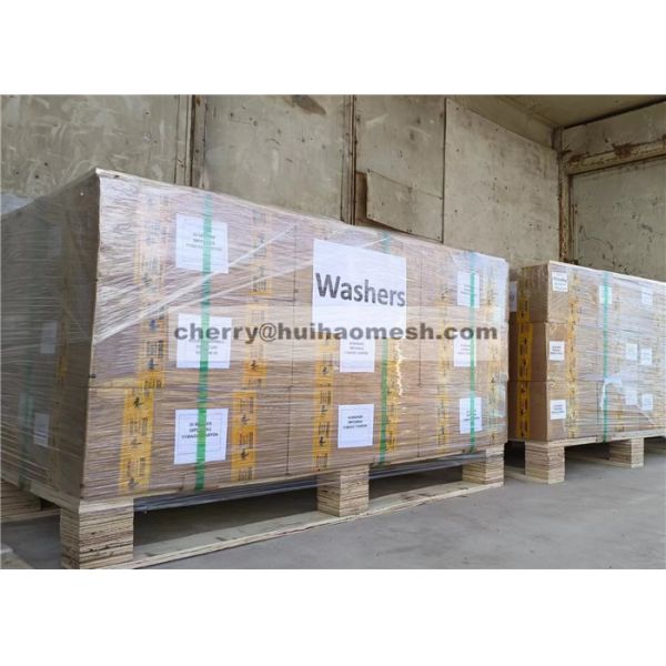 Shipping packaging options for galvanized steel tab washers