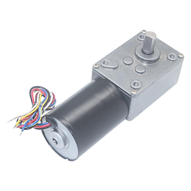 Metal High Torque DC Worm Gear Motors 12 Volt 150 RPM ROSH Approved