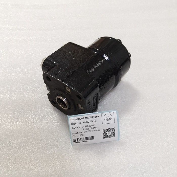 Excavator Parts Steering Valve 81EK-00011 81EK-00010 For R140W7A R170W7A R180W9S