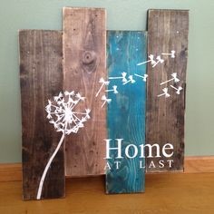 Quality Lightweight Wood Pallet Plaque , Economic Pallet Art Sayings WP0107 wholesale