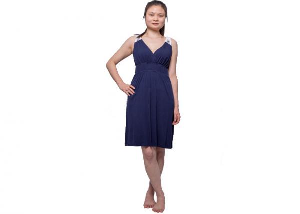 Cheap Sleeveless Womens Summer Nightwear Womens Cotton Pajamas Night Dress for sale