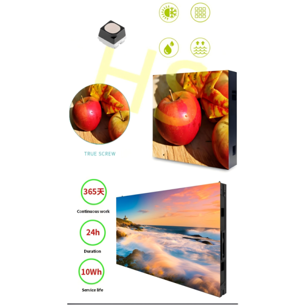 P2.5 Large Video Wall Full Color Outdoor Waterproof Led Display Screen