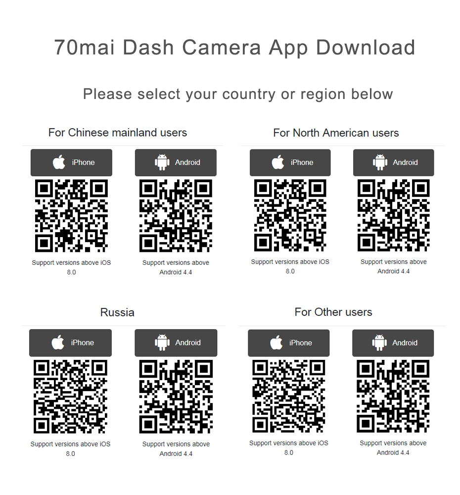 70mai 1S Car Dash Cam 1080p Car DVR Global Vision 70 Mai Dash Camera Car Black Box