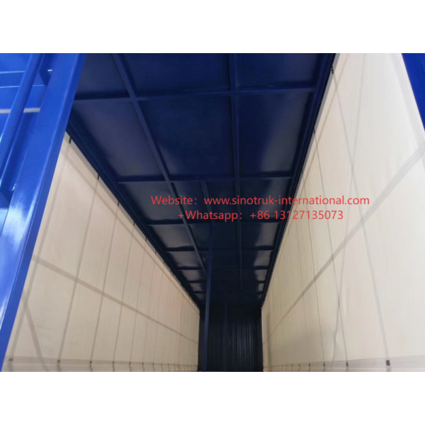 3Axle Box Semi-Truck: 40CBM Capacity for Efficient Long-Haul