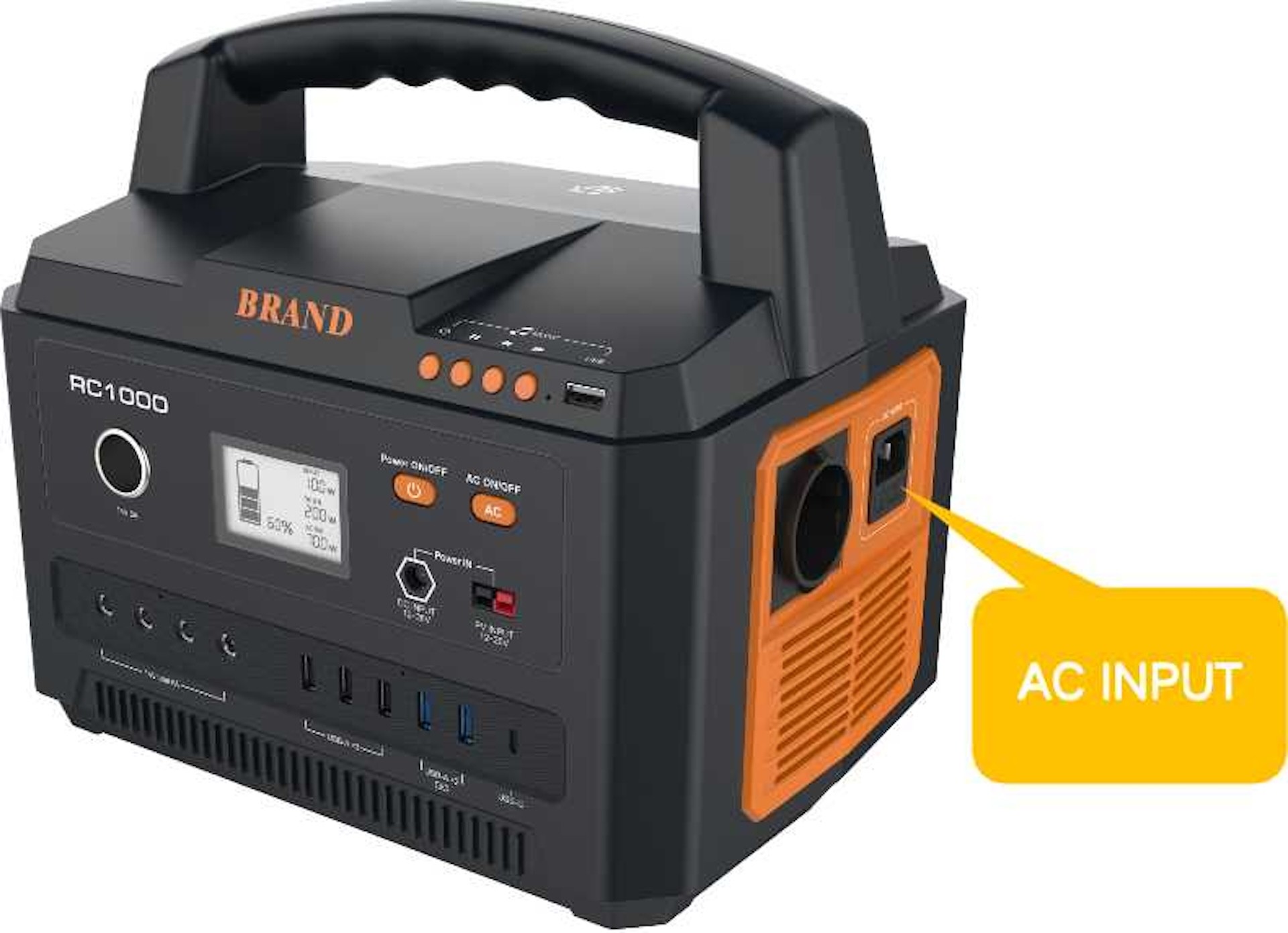 Herewin RC700 699Wh Portable Outdoor Power / 700W Camping Power Station