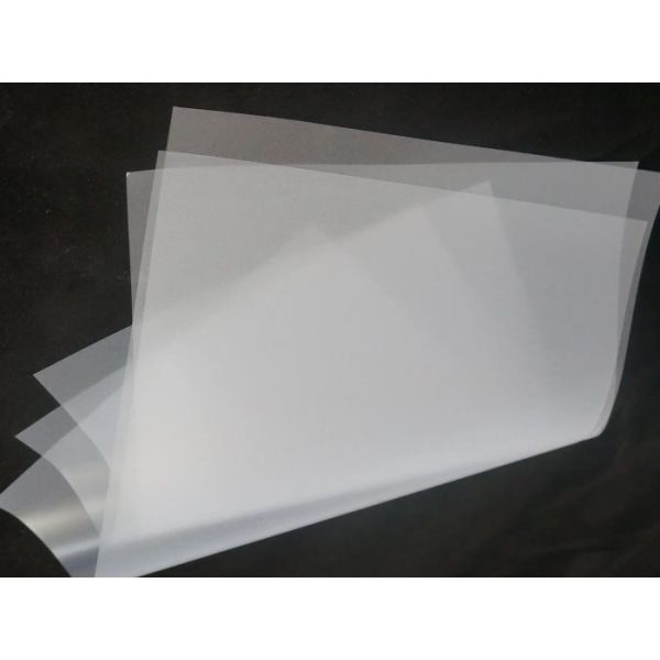 Transpartent PVC Overlay Film With Glue For ID Cards Lamination