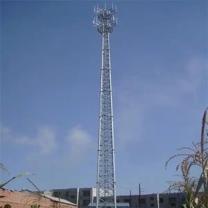 Quality 20m Hot Dipped Galvanized Steel Cellular Antenna Tower Easy Installing wholesale