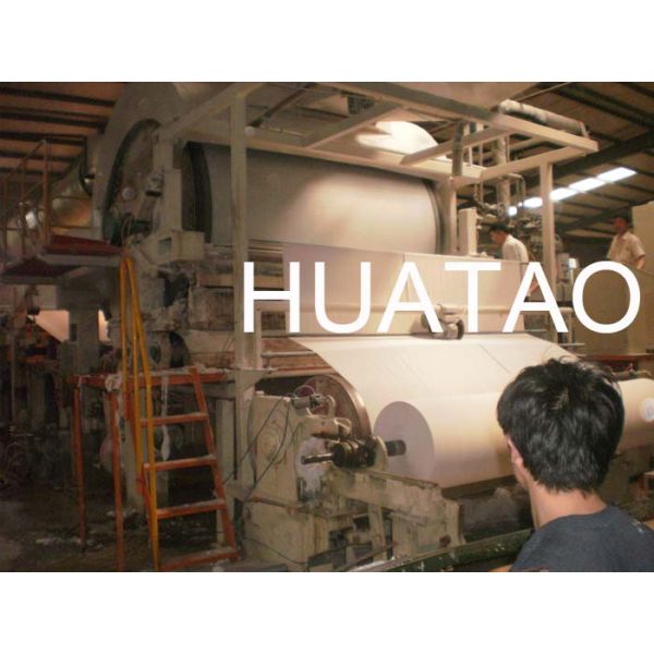 Fully Automatic Toilet Paper Machine 3800mm Type High Speed Paper Napkin Machine