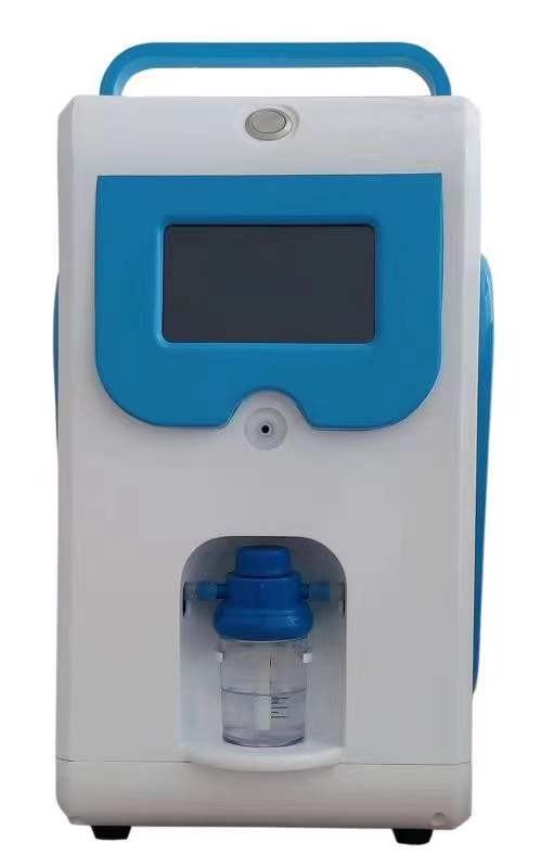 High Capacity Pem Hydrogen And Oxygen Generator Inhaler Hydrogen Inhalation Machine White