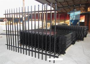 Quality High-Quality Wrought Iron Automatic Gate Wrought Iron steel Fence wholesale