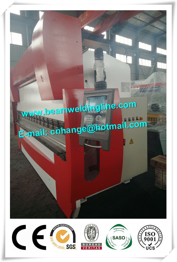 WE67Y-250T/4100 Q235A Steel Sheet Electro NC Press Brake For Hydraulic Press