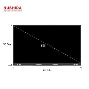 H1 1080P Touch Screen Interactive Whiteboard , 20 Points Touch Smartboard