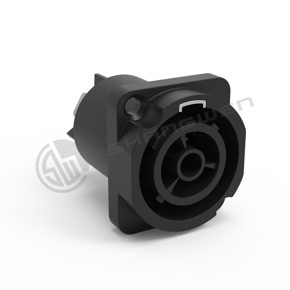 Outdoor Power LED IP65 Waterproof Male Plug Connector 3Pin 250V Speakon Connector for Industrial Electronics Accessories