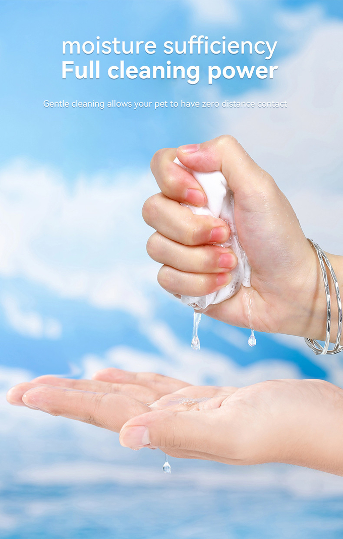 Aloe Vera Extract Pet Disposable Gloves Wet Wipes General Disinfection and Deodorization