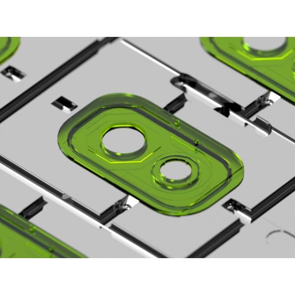 OEM / ODM : Precision Injection Molding & Transparent Scanning Pen Camera Decorative Ring (1*4) No.24005-B