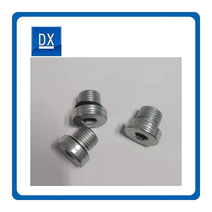 Quality Hex Steel Screw Plug Carbon Steel Brass Without Any Burrs wholesale