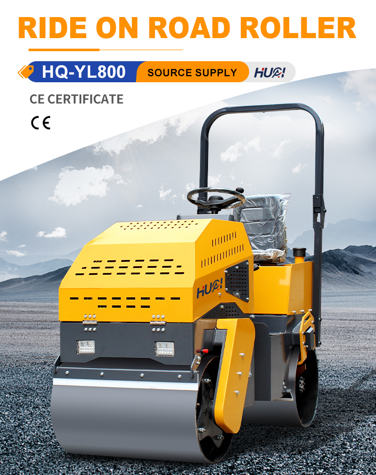 KYB Hydraulic Road Roller Compactor 1ton 4ton 6ton 8ton Vibration Single Double Drum