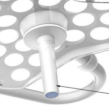 Surgical Mobile LED Operating Light Sterilizable Handle 120000 Lux
