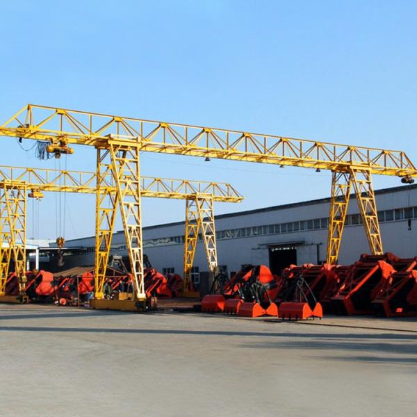 Cheap 10 Ton MH Type Single Girder Gantry Crane Trussed Type for sale