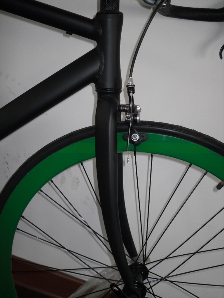 USA CE Track Fixie Bicycle 700C Aluminum Frame OEM Single Speed with Aluminum Alloy Stem