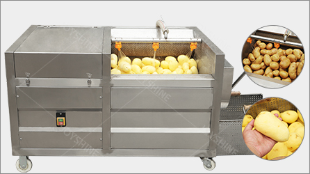 200 KG Per Hour Semi Automatic French Fries Line Suitable for Food Machine Manufacture