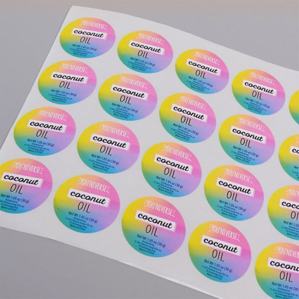 Custom Printed Paper Stickers Cheap Eco-Friendly Self-Adhesive Labels Business Stickers