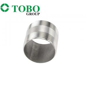 China 1.25'' - 4'' Stainless Steel Inner Connector Pipe Fittings Use Thread Pipe Nipple on sale