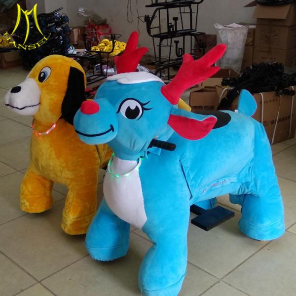 Hansel attractive children indoor playground battery operated animal stuffed