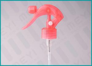 Quality Red Trigger Spray Pump , 24/410 Water Hand Trigger Sprayer For Cosmetic Bottles wholesale